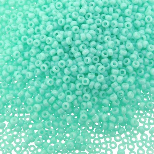 Miyuki Round Seed Beads 15/0 Duracoat Opaque Seafoam 8.2GM