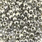 Miyuki Seed Beads Size 6/0 Duracoat Galvanized Silver