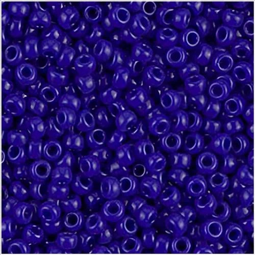 Miyuki Round Seed Beads Size 11/0 Opaque Cobalt Blue 23.5GM