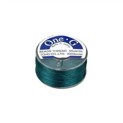 Toho One-G Beading Thread 50YD Deep Green