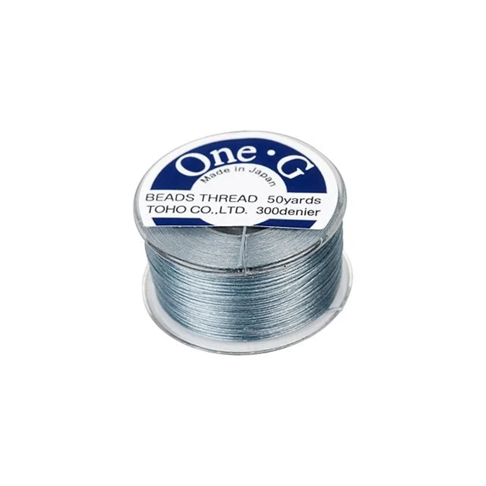 Toho One-G Beading Thread 50YD Gray