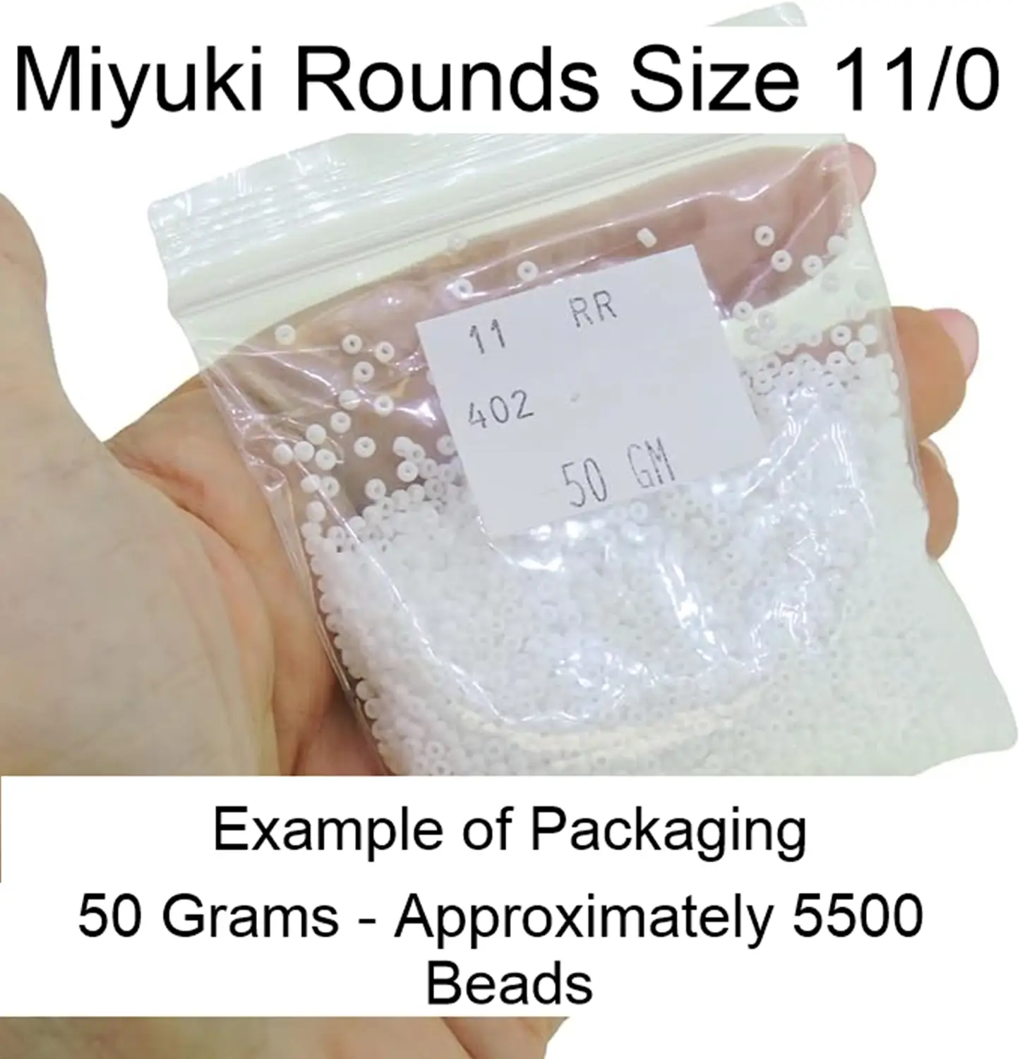 Miyuki Round Seed Beads Size 11/0 Bulk 50GM Silver Lined Ruby Red - Image 3
