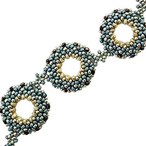 Duo Rings Bracelet Pattern