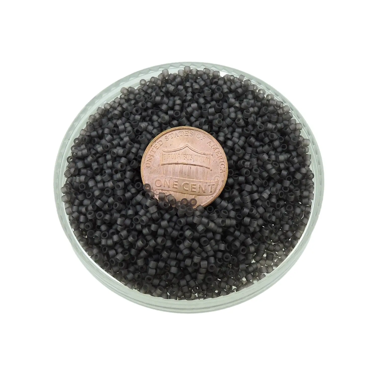 DB2405 Miyuki Delica Seed Beads Size 11/0 Matte Smokey Amethyst 7GM - Image 4