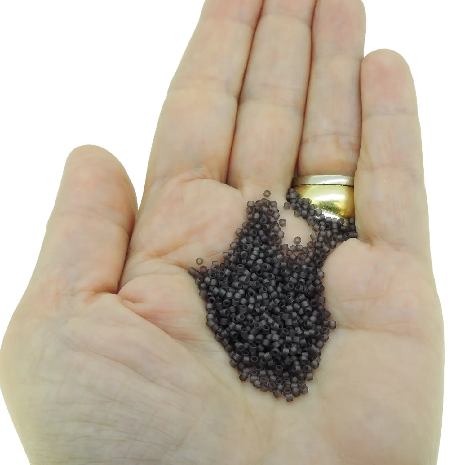 DB2405 Miyuki Delica Seed Beads Size 11/0 Matte Smokey Amethyst 7GM - Image 3