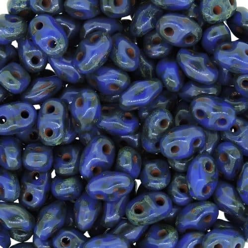 Minduo Beads Blue Picasso