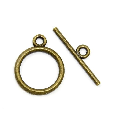 antique bronze toggle clasps