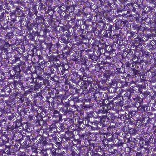 Miyuki Round Seed Beads 15/0 Duracoat SL Lavender 8.2GM
