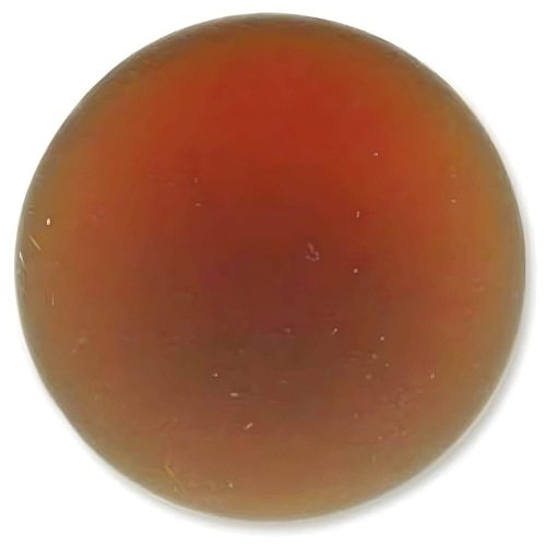 Lunasoft Lucite Cabochon 24mm Round Copper