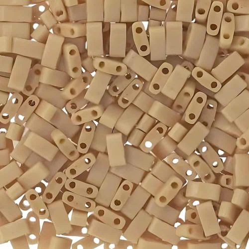 Miyuki Half Tila Beads 2.3 x 5mm 7.8GM Opq Dark Pear