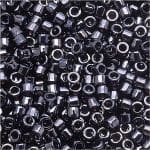 DB001 Miyuki Delica Seed Beads 11/0 Gunmetal Grey 7.2GM