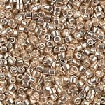 DB433 Miyuki Delica Beads Size 11/0 Galvanized Champagne 7GM