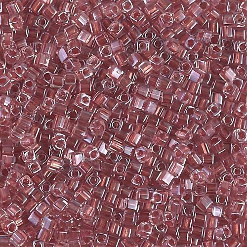 Miyuki Square Seed Beads 1.8mm, Sparkling Antique Rose 8.2GM