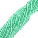 Czech Round Druk Beads 4mm - Cool Mint Green 100pcs
