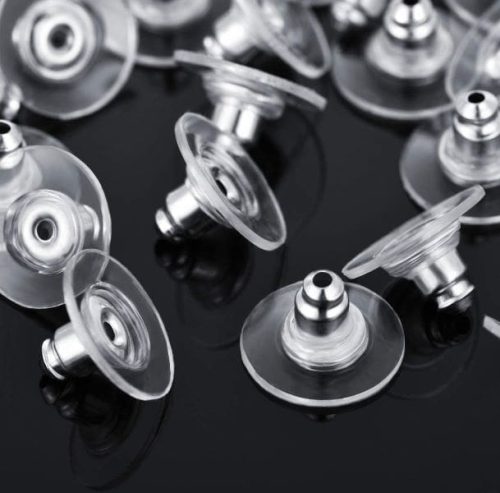 Earring Backs Stability Clutch Studs wth Pad Rubber Earring Back