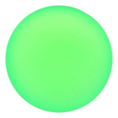 Lunasoft Lucite Cabochon 24mm Round Neon Green