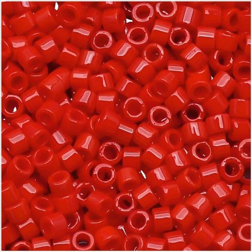 DB723 Miyuki Delica Seed Beads 11/0 Opaque Red BULK 50GM