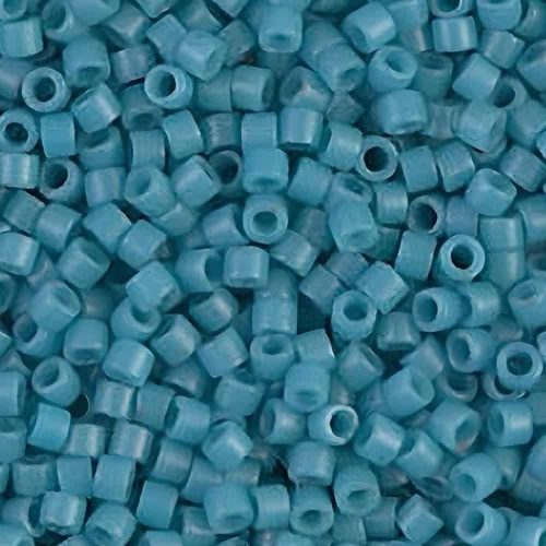 DB798 Miyuki Delica Seed Beads 11/0 Matte Opq Capri 7.2GM