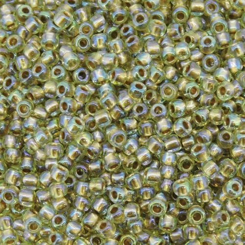 Seed Beads Round Size 11/0 28GM Gold Lnd RB Lt Jonquil